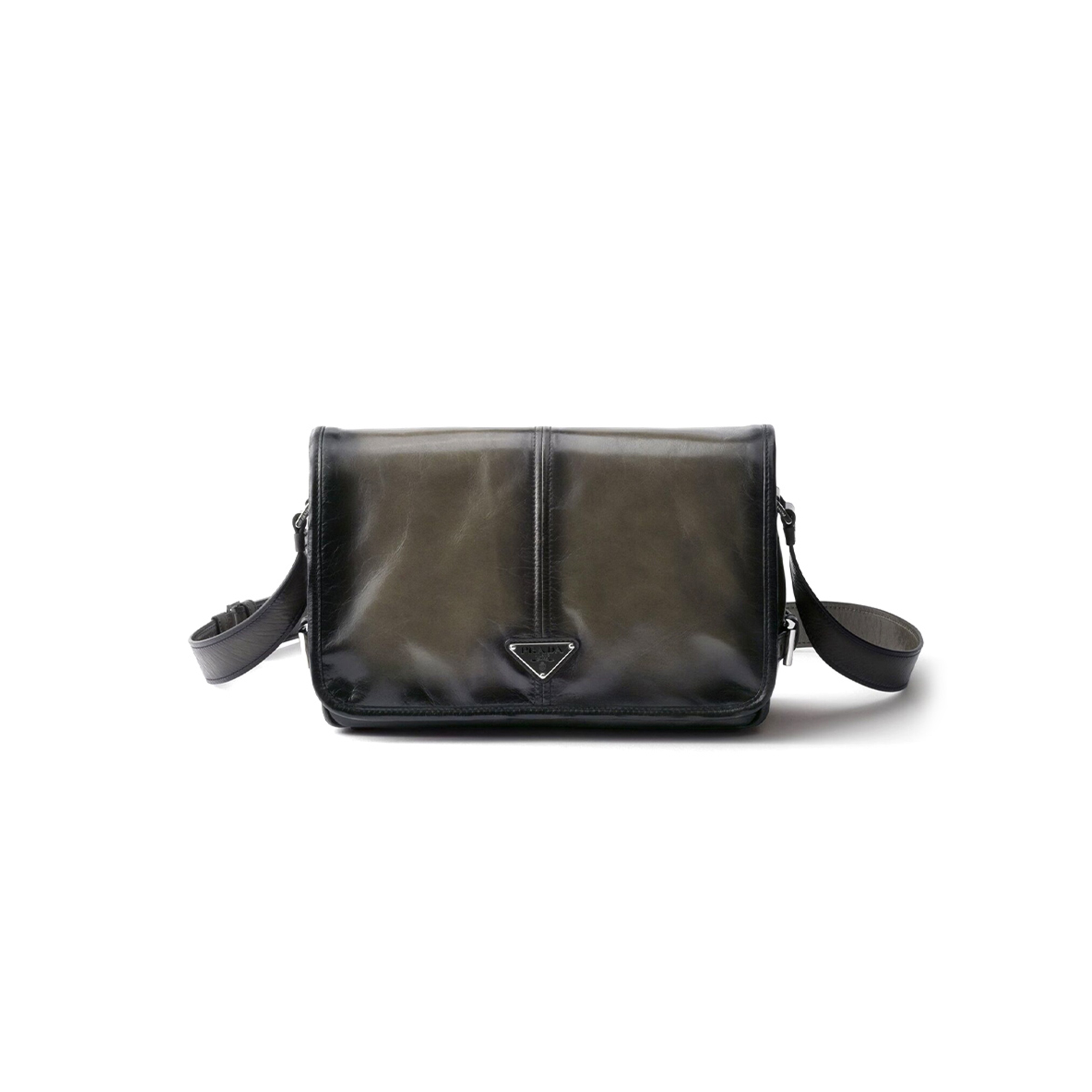PRADA LEATHER SHOULDER BAG 2VD073 (30*20*11cm)